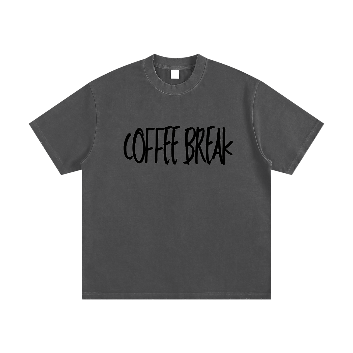 Heavyweight Vintage Washed Frayed T-Shirt