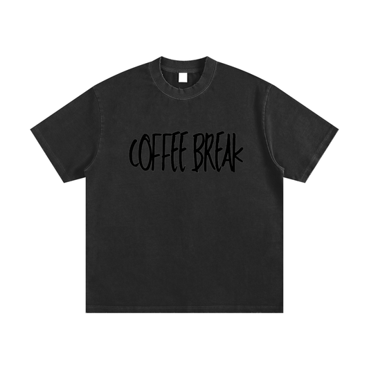 Heavyweight Vintage Washed Frayed T-Shirt