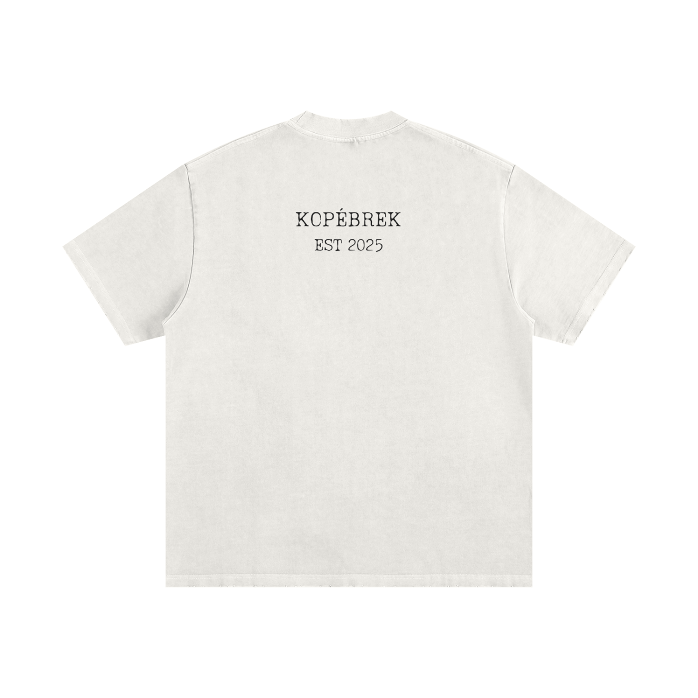 Heavyweight Vintage Washed Frayed T-Shirt